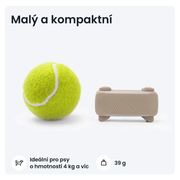 Tractive DOG 6 – GPS lokátor pro psy a monitor zdraví,  hnědý5