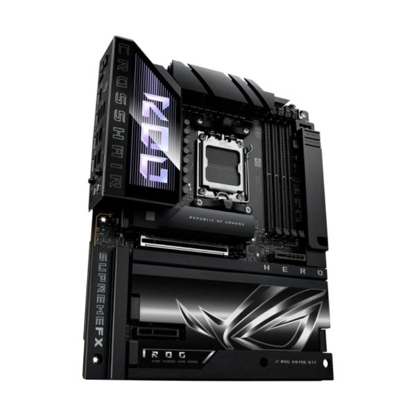 ASUS MB Sc AM5 ROG CROSSHAIR X870E HERO BTF,  4xDDR5,  WIFI,  1xHDMI,  2xThunderbolt,  ATX3