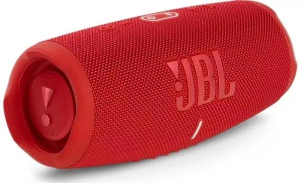 JBL Charge 5 red,  bezdrátové repro s powerbankou,  PartyBoost,  IP67,  40W