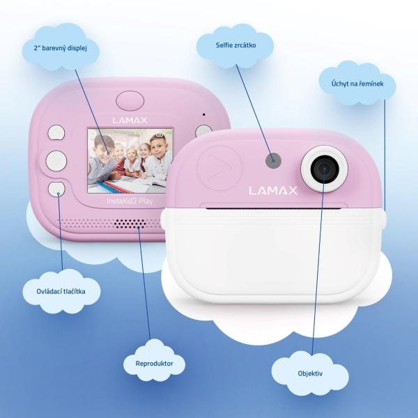 LAMAX InstaKid2 Play - pink4