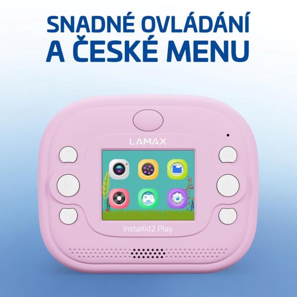 LAMAX InstaKid2 Play - pink6