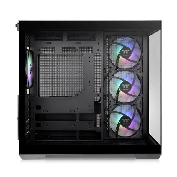 THERMALTAKE Case View 380 TG ARGB,  ATX,  Průhledná bočnice,  4x 120mm ARGB Fan,  černá0