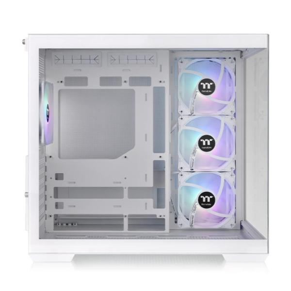 THERMALTAKE Case View 380 TG ARGB,  ATX,  Průhledná bočnice,  4x 120mm ARGB Fan,  bílá2