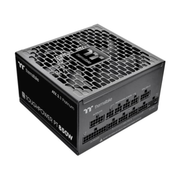 THERMALTAKE zdroj 850W Toughpower PT,  135mm,  Plně modulární,  80+ Platinum,  černá