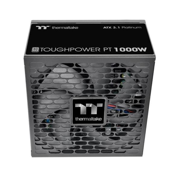 THERMALTAKE zdroj 1000W Toughpower PT,  135mm,  Plně modulární,  80+ Platinum,  černá0
