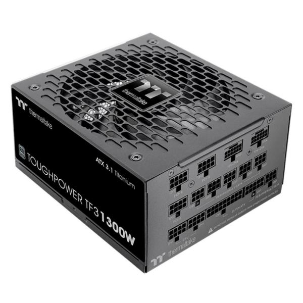 THERMALTAKE zdroj 1300W Toughpower TF3,  140mm,  Plně modulární,  80+ Titanium,  černá