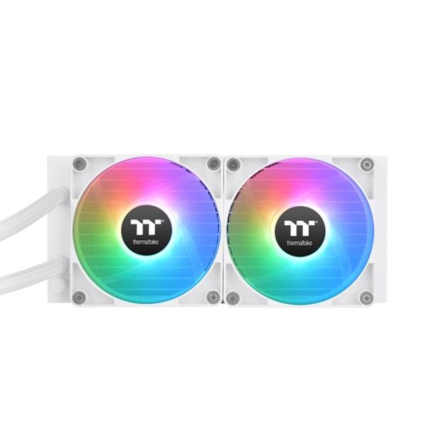 THERMALTAKE Vodní chladič TH240 V2 Ultra ARGB,  2x120mm ARGB,  LGA1851,  AM5,  bílá5