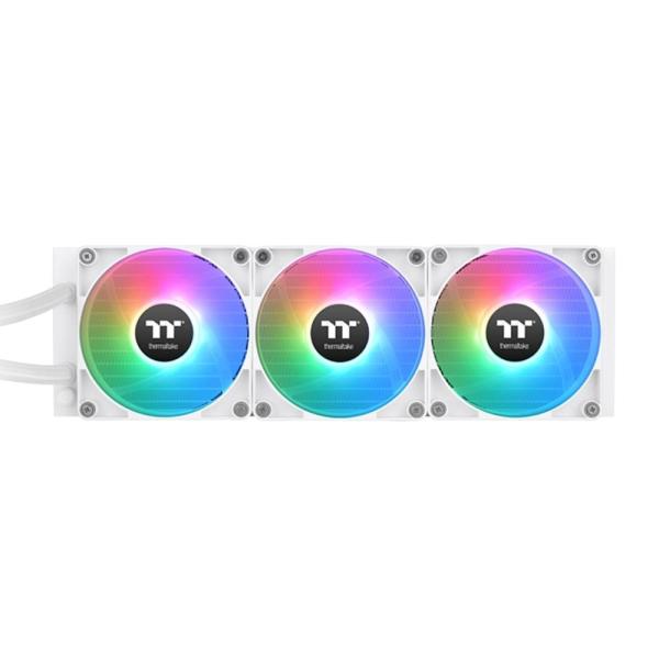 THERMALTAKE Vodní chladič TH360 V2 Ultra ARGB,  3x120mm ARGB,  LGA1851,  AM5,  bílá2