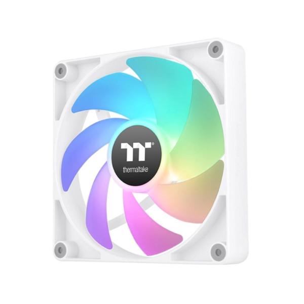 THERMALTAKE Ventilátor CT120 ARGB 2-Pack,  2x120mm,  bílá
