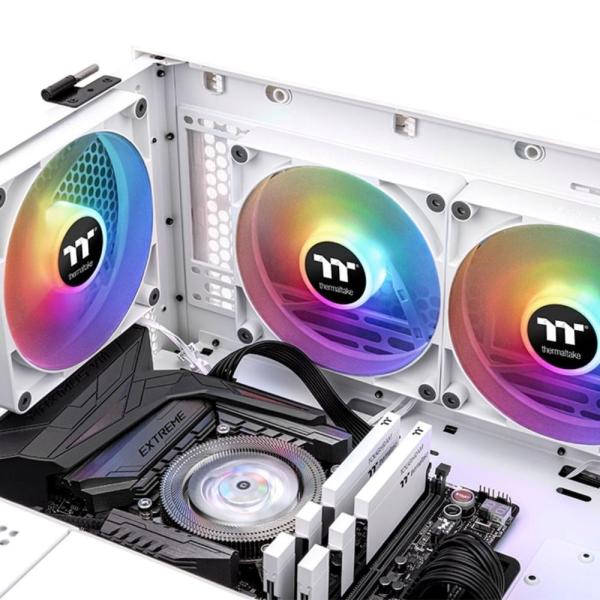 THERMALTAKE Ventilátor CT120 ARGB 2-Pack,  2x120mm,  bílá1