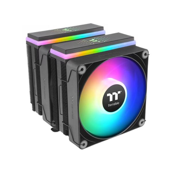 THERMALTAKE Chladič CPU Astria 600 ARGB,  2x120mm,  LGA1851,  AM5,  černá