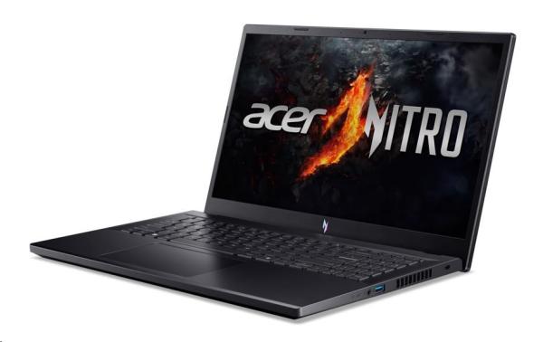 ACER NTB Nitro V 15 AI (ANV15-42-R464), R7-7445HS, 15.6"FHD, 32GB, 1TB SSD, RTX 3050, W11H, Black2