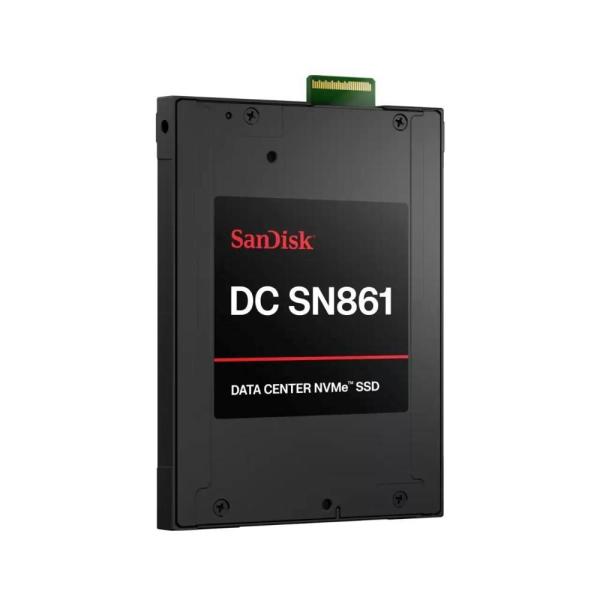 SanDisk Carrera Syndicate SSD 15.36TB DC,  SN861,  PCIe Gen5,  (R:13700,  W:8400MB/ s),  BICS6 TLC NVMe E3.S,  SE, Generic1