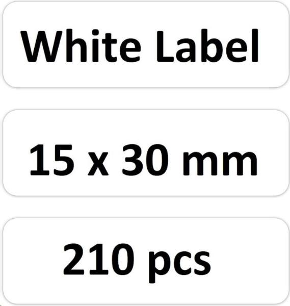 Niimbot štítky RP 15x30mm 195ks White pro D11 a D1104