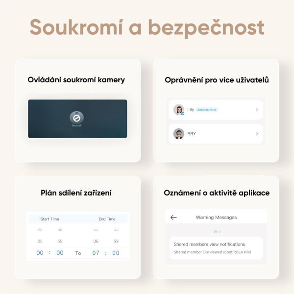 Enabot ROLA Mini - Robotický společník s 2K kamerou7