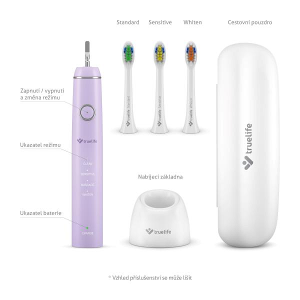 TrueLife SonicBrush Compact Lavender1