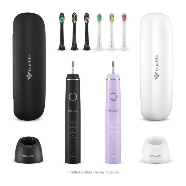 TrueLife SonicBrush Compact Duo Black / Lavender5