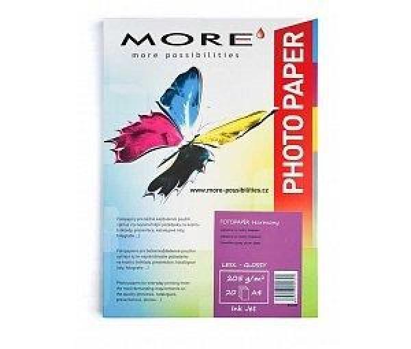 ARMOR More Fotopapír Harmony 205g,  A4 glossy,  20 listů,  inkjet