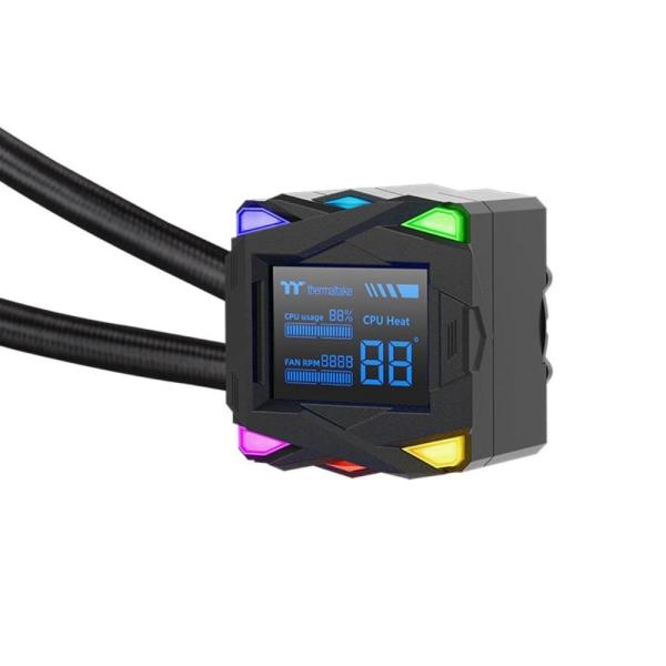 THERMALTAKE Vodní chladič LA240-S ARGB,  2x120mm ARGB,  LGA1851,  AM5,  černá1