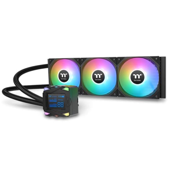 THERMALTAKE Vodní chladič LA360-S ARGB,  3x120mm ARGB,  LGA1851,  AM5,  černá
