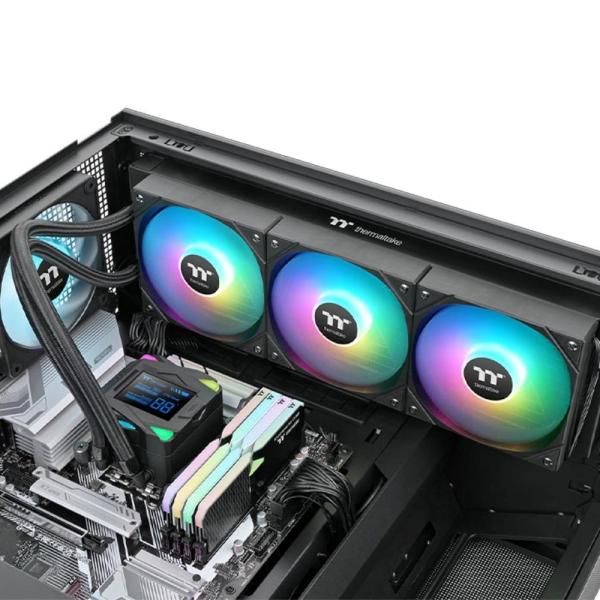 THERMALTAKE Vodní chladič LA360-S ARGB,  3x120mm ARGB,  LGA1851,  AM5,  černá3