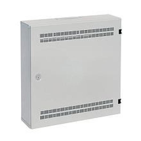 Solarix rozvaděč SOHO LC-18 s lištami 2U,  4U a 11U,  550x550x150mm šedá RAL 7035 LC-18-55-15-G