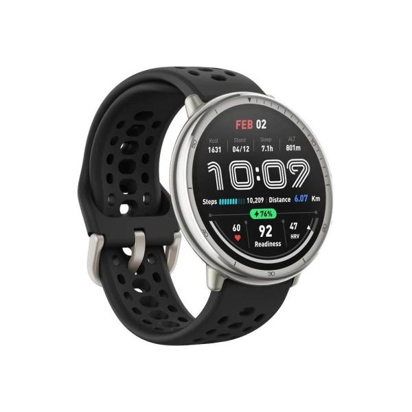 Amazfit Active 2 Black Sport Silicone1