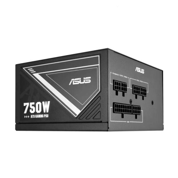 ASUS zdroj 750W ATS Gold,  120mm,  Plně modulární,  80 Plus Gold2