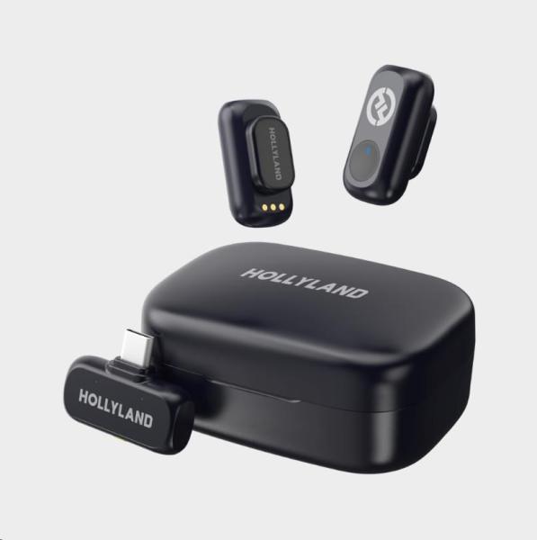 Hollyland LARK A1 Duo with USB-C RX + Charging Case