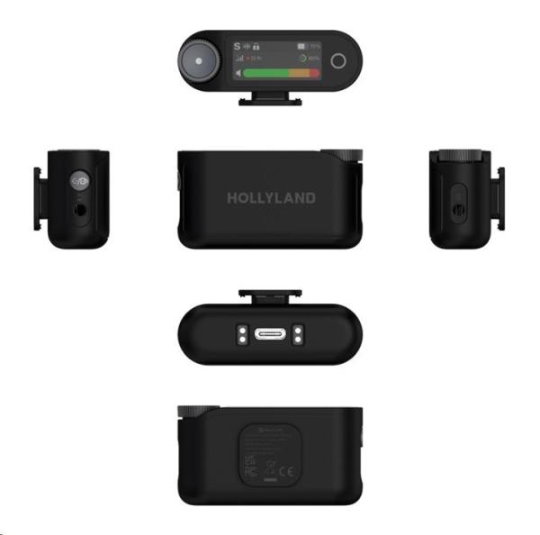 Hollyland LARK MAX 2 Combo with Camera RX + USB-C RX4