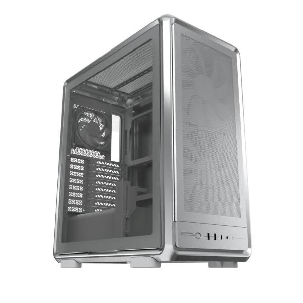 Cooler Master case MasterFrame 500 Mesh Silver,  Průhledná bočnice,  ATX,  2x 200mm Fan,  1x 120mm Fan,  Šedá2