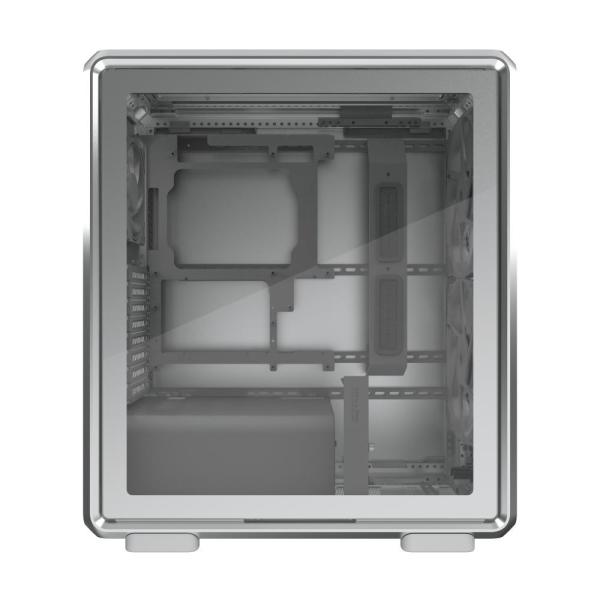 Cooler Master case MasterFrame 500 Mesh Silver,  Průhledná bočnice,  ATX,  2x 200mm Fan,  1x 120mm Fan,  Šedá4