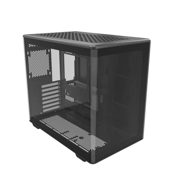 Cooler Master case Elite 600,  ATX,  Průhledná bočnice,  4x 120mm Fan,  Černá3