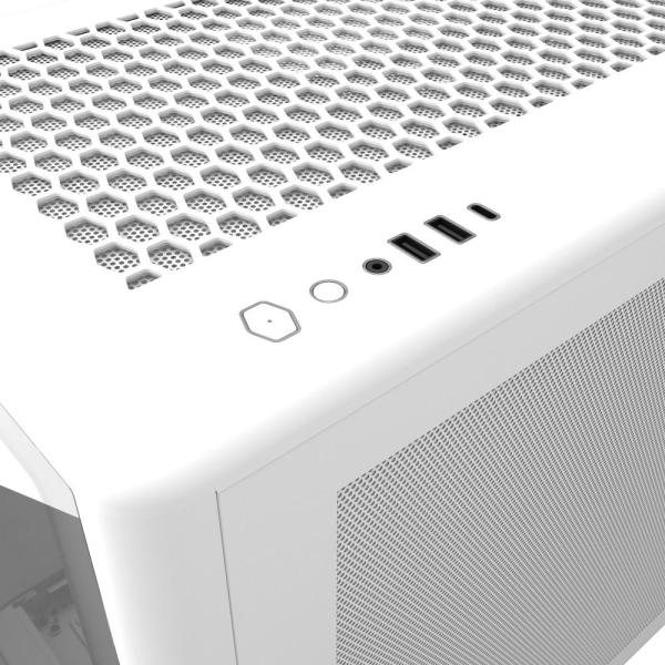 Cooler Master case Elite 600,  ATX,  Průhledná bočnice,  4x 120mm Fan,  Bílá10