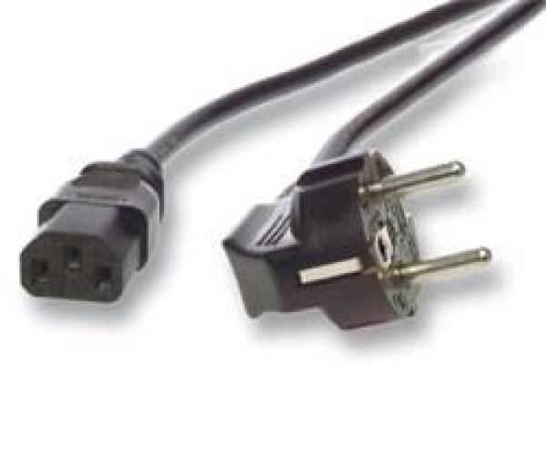 1stCOOL apájecí kabel pro PC vodiče 3x0, 75mm2, délka 1, 8m,  CE,  CB,  VDE