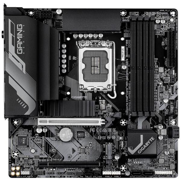 GIGABYTE MB Sc LGA1700 B760M GAMING X WIFI6E GEN5,  Intel B760,  4xDDR5,  1xDP,  1xHDMI,  WiFi,  mATX1