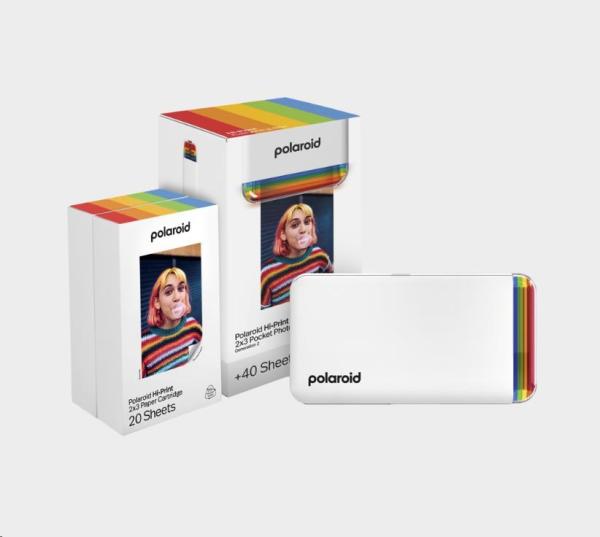 BAZAR - Polaroid Hi-Print Gen 2 E-box White - Poškozený obal (Komplet)
