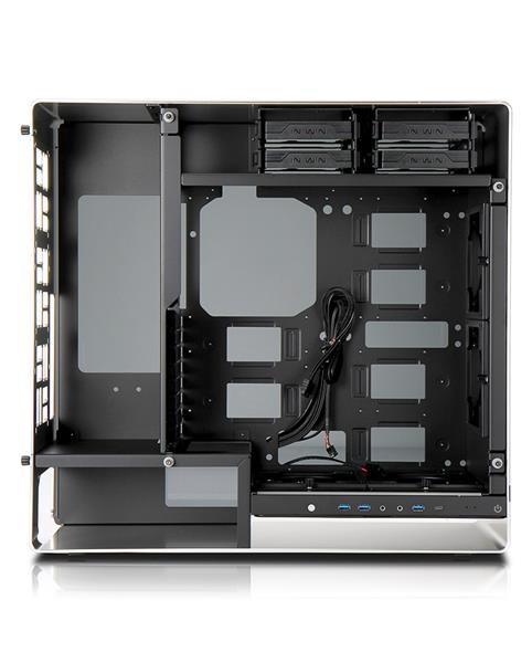 IN WIN case 909,  Full Tower,  bez zdroja,  čierna,  USB 3.11