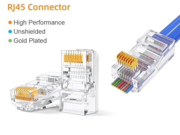 PremiumCord Konektor RJ45 8pinů,  UTP Cat68