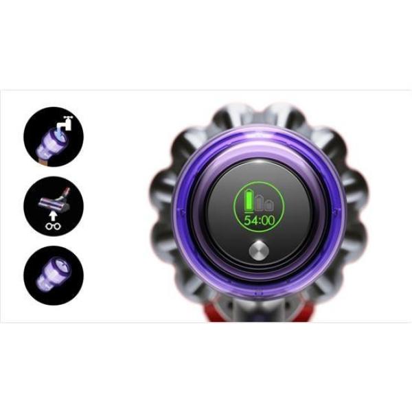 Dyson V11 Advanced - akumulátorový vysavač,  inteligentní řízení výkonu,  3 režimy,  LCD displej6