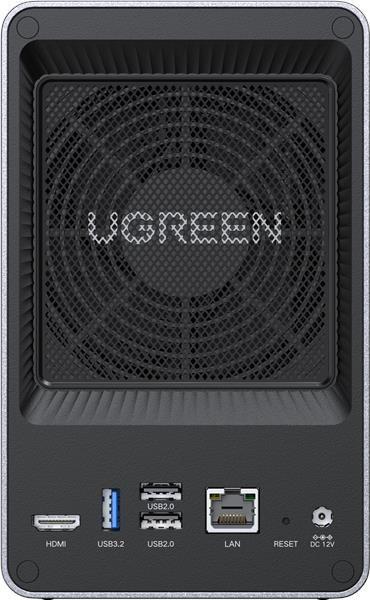 UGREEN NASync DXP2800 (4C/ IntelN100/ 3, 4GHz/ 8GBRAM/ 2xSATA/ 2xM.2/ 1x2, 5GbE/ 2xUSB2.0/ 2xUSB3.2/ 1xUSB-C/ HDMI)5
