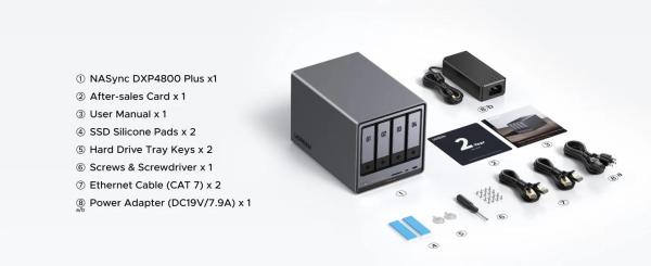 UGREEN NASync DXP4800 Plus (6C/ Gold8505/ 4, 4GHz/ 8GBRAM/ 4xSATA/ 2xM.2/ 1x2, 5GbE/ 1x10GbE/ 2xUSB2.0/ 2xUSB3.2/ 1xUSB-C/ HDMI/ SD)9