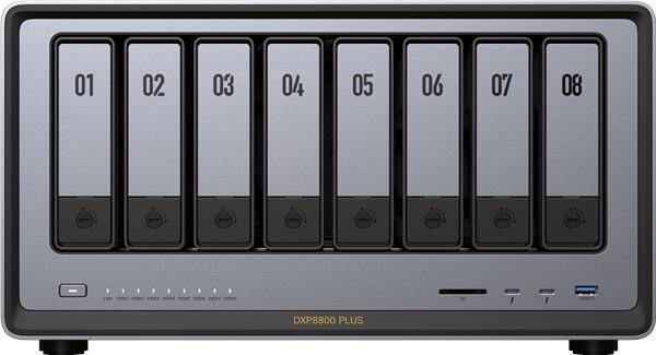 UGREEN NASync DXP8800 Plus (10C/ i5-1235U/ 4, 4GHz/ 8GBRAM/ 8xSATA/ 2xM.2/ 2x10GbE/ 1xPCIe/ 2xTB/ 2xUSB2.0/ 2xUSB3.2/ HDMI/ SD)1