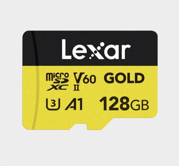 Lexar 128GB GOLD microSDXC C10 A1