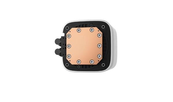 DEEPCOOL Vodní chladič LE240 WH V2,  ARGB,  2x120mm,  AM5,  LGA1851,  bílá0