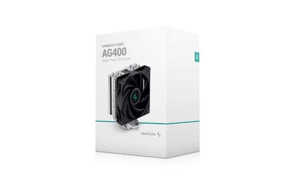 DEEPCOOL CPU Chladič AG400,  1x120mm,  LGA1851,  AM5,  černá9
