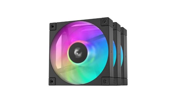 DEEPCOOL Ventilátor FD12 ARGB 3v1,  3x120mm,  ARGB,  černá