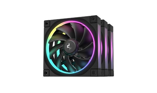 DEEPCOOL Ventilátor FL12 3v1,  3x120mm,  ARGB,  černá