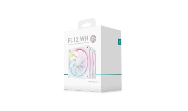 DEEPCOOL Ventilátor FL12 WH 3v1,  3x120mm,  ARGB,  bílá7