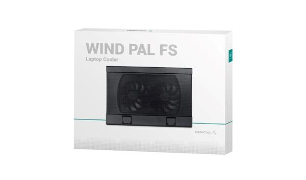 DEEPCOOL Chladící podložka WIND PAL FS,  pod notebook,  černá10
